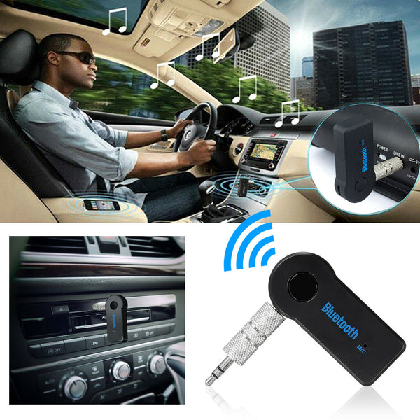 Wireless Bluetooth 3.5mm AUX Audio Music Receiver Stereo Home Car Adapter - Lets Party