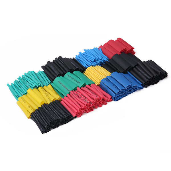 530PCS Heat Shrink Tubing Tube Set 2:1 Assortment Wire Cable Wrap Insulation Kit - Lets Party