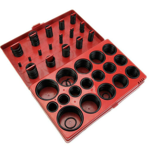 419PCS Rubber O Ring Kit Metric Grommet Seal Plumbing Garage O-Ring Assortment - Lets Party