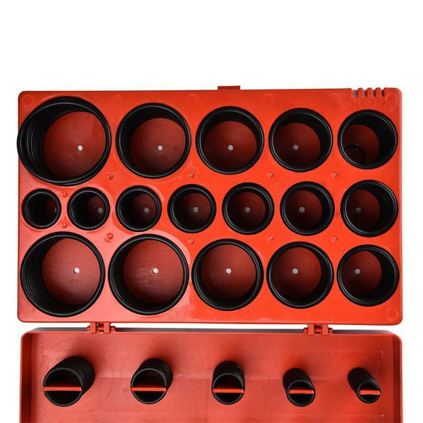 419PCS Rubber O Ring Kit Metric Grommet Seal Plumbing Garage O-Ring Assortment - Lets Party