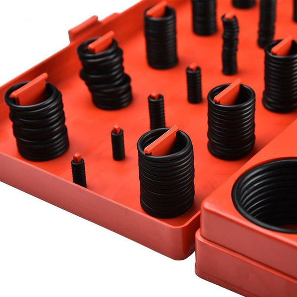 419PCS Rubber O Ring Kit Metric Grommet Seal Plumbing Garage O-Ring Assortment - Lets Party