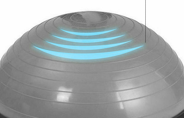 Pilates Bosu Balance Ball Gym Training Exercise Half Fitness w/ Pump & Band Yoga - Lets Party