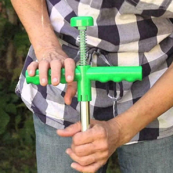 Weed Puller Weeder Twister Twist Pull Garden Lawn Root Killer Remover Tool  - Lets Party