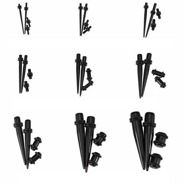 36pcs Ear Stretching Kit Plug Set Stretch Ear Taper Stretcher Expander Tapers - Lets Party