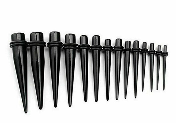 36pcs Ear Stretching Kit Plug Set Stretch Ear Taper Stretcher Expander Tapers - Lets Party