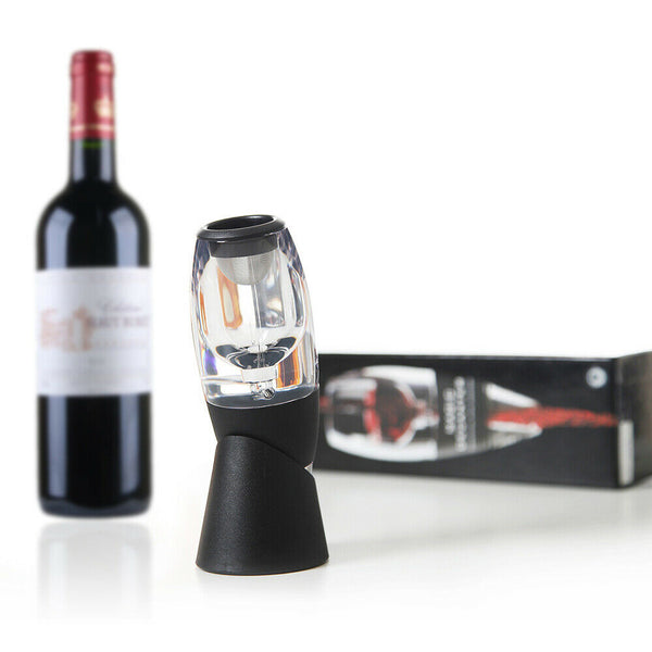 New Magic Decanter Essential RED Wine Aerator and Sediment Filter - Lets Party