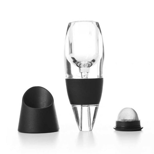 New Magic Decanter Essential RED Wine Aerator and Sediment Filter - Lets Party