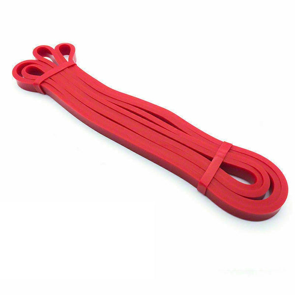 Set of 5 Heavy Duty Resistance Band Loop Power Gym Fitness Exercise Yoga Workout - Lets Party