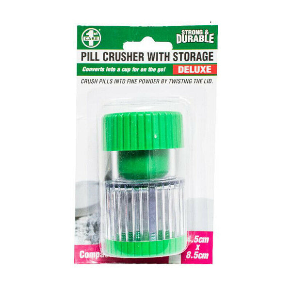 Pill Medicine Crusher Grinder Tool Tablet Box Pill Splitter - Lets Party
