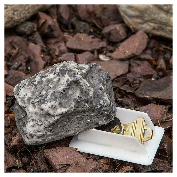 Key Rock Fake Rock Artificial Stone Hide A Spare Key Hiding Hider Decor - Lets Party