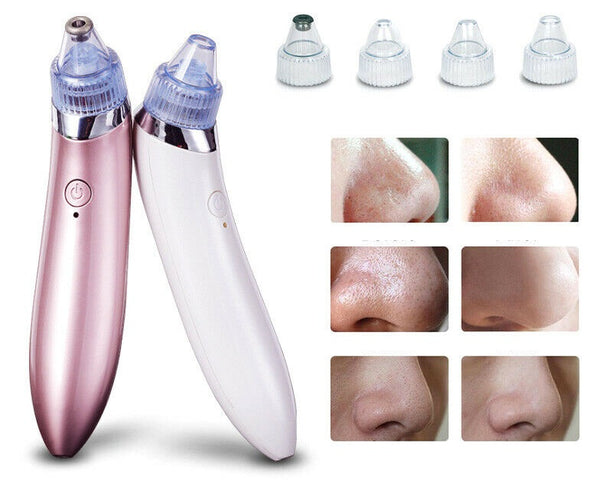 Facial Skin Care Pore Blackhead Remover Cleaner+ USB Charge Vacuum Acne Cleanser - Lets Party