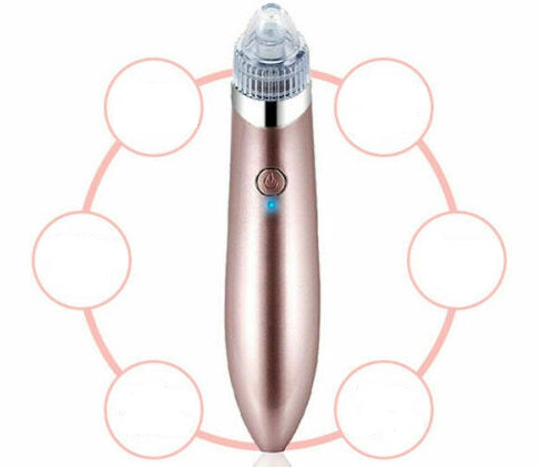 Facial Skin Care Pore Blackhead Remover Cleaner+ USB Charge Vacuum Acne Cleanser - Lets Party