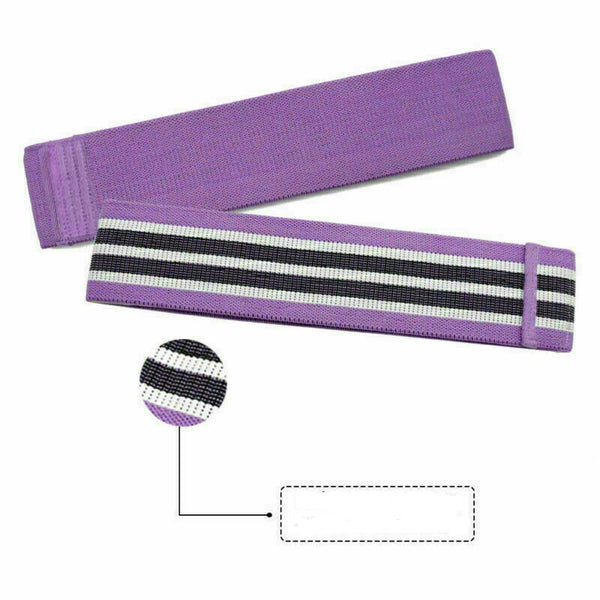 Resistance Booty Bands Set-3 Hip Circle Loop Bands Workout Exercise Guide & Bag - Lets Party