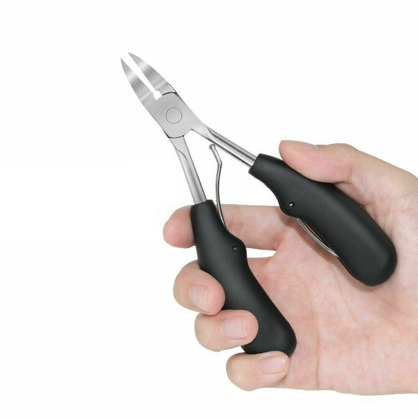 Toe Nail Cutter Clipper Nipper Chiropody Fungus Ingrown Scissors Tool Heavy Duty - Lets Party