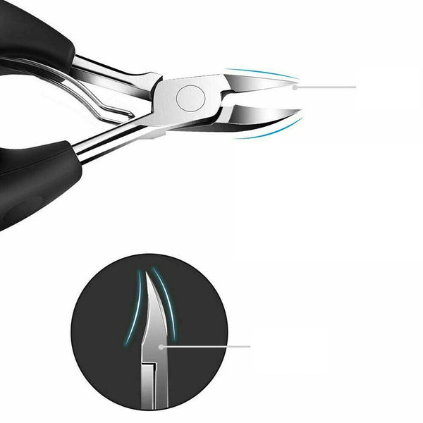 Toe Nail Cutter Clipper Nipper Chiropody Fungus Ingrown Scissors Tool Heavy Duty - Lets Party