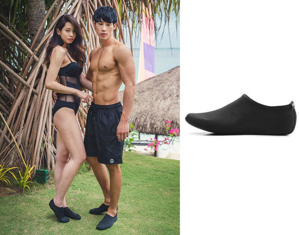 Women Men Water Shoes Aqua Socks Diving Socks Wetsuit Non-slip Swim Beach - Lets Party