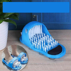 Shower Feet Foot Scrubber Massager Cleaner Exfoliating Washer Wash Slipper Brush
