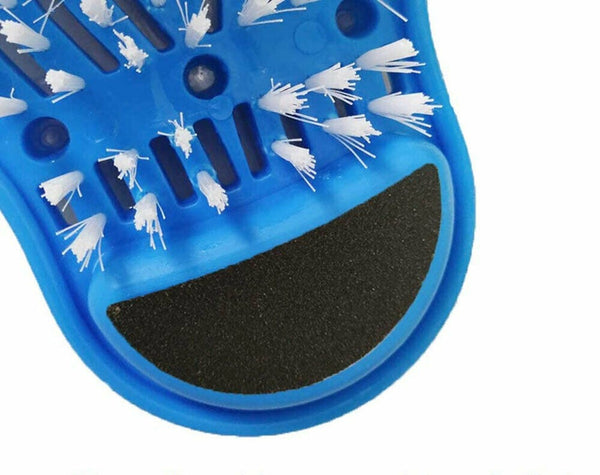 Shower Feet Foot Scrubber Massager Cleaner Exfoliating Washer Wash Slipper Brush - Lets Party