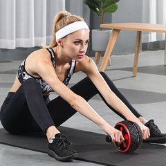 AB Abdominal Roller Wheel Fitness Waist Core Workout Exercise Wheel Home Gym