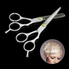 2pcs 6" Salon Hairdressing Scissors Hair Barber Shears Cutting Thinning Tool Set