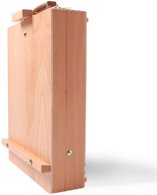 Portable Folding Easel Art Drawing Painting Table Desktop Skech Box Board Wood - Lets Party