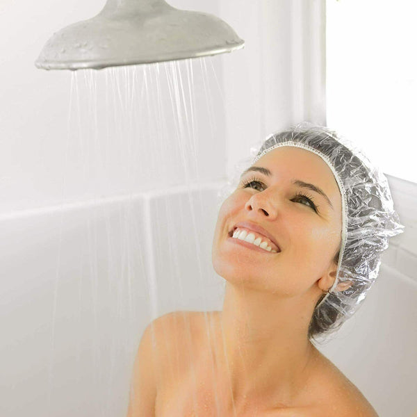 Disposable Shower Caps Hair Processing Caps For Spa Hotel Home - Lets Party