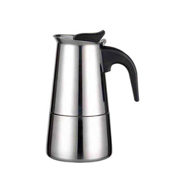 Cup Percolator Stove Top Coffee Maker Moka Espresso Latte Stainless Pot
