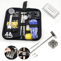 380Pcs Watch Repair Tool Kit Watchmaker Back Case Opener Remover Spring Pin Bars