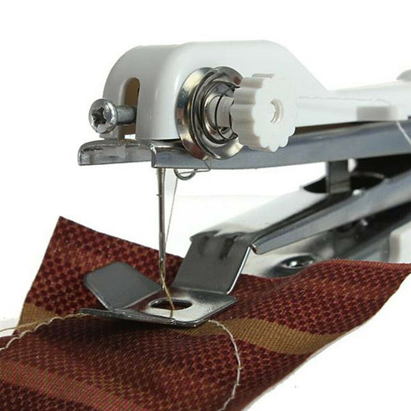 Portable Cordless Handheld Sewing Machine Stitch Home Mini Clothes Free Post - Lets Party