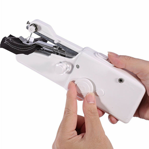 Portable Cordless Handheld Sewing Machine Stitch Home Mini Clothes Free Post - Lets Party