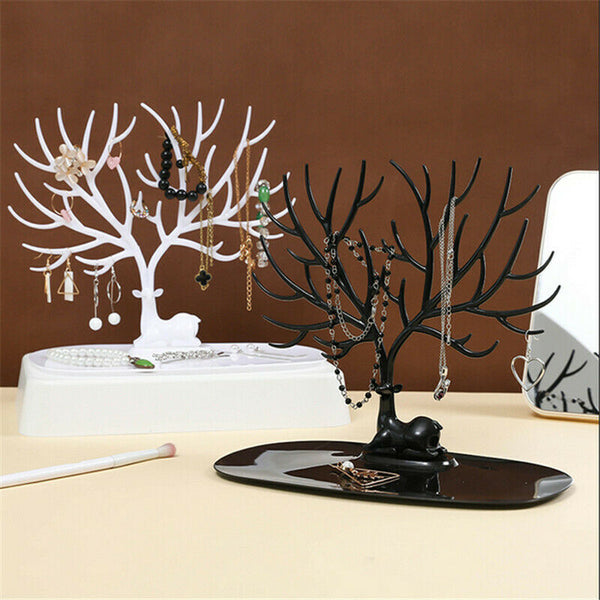 VIVVA Necklace Ring Earring Tree Stand Holder Rack Jewelry Display Organizer - Lets Party