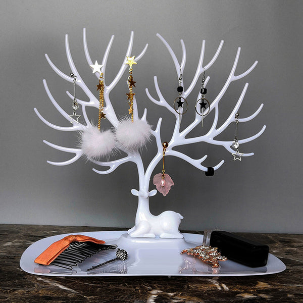VIVVA Necklace Ring Earring Tree Stand Holder Rack Jewelry Display Organizer - Lets Party