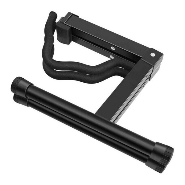 Portable Folding Electric Acoustic Bass Guitar Stand A Frame Floor Rack Holder - Lets Party