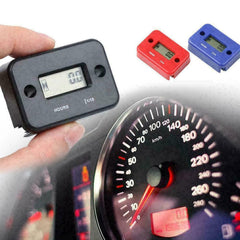 Inductive Waterproof Hour Meter for Marine ATV Motorcycle Dirt Ski Gas Engine AU