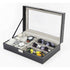 VIVVA Watch Sunglass Eyeglasses 6+3 Grid Display Box Case Storage Organizer - Lets Party