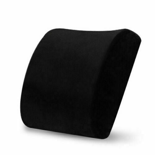 Memory Foam Lumbar Back Pillow Support Back Cushion Home Office Car Seat Chair - Lets Party