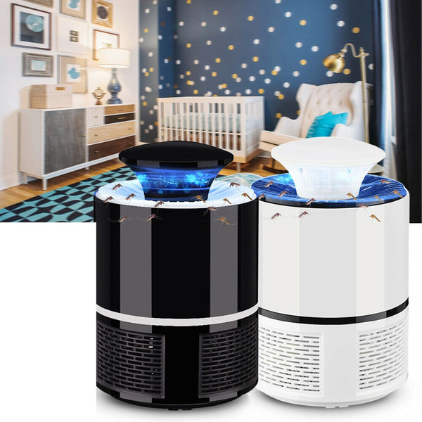 USB Mosquito Insect Killer Electric LED Light Fly Bug Zapper Trap Catcher Lamp - Lets Party