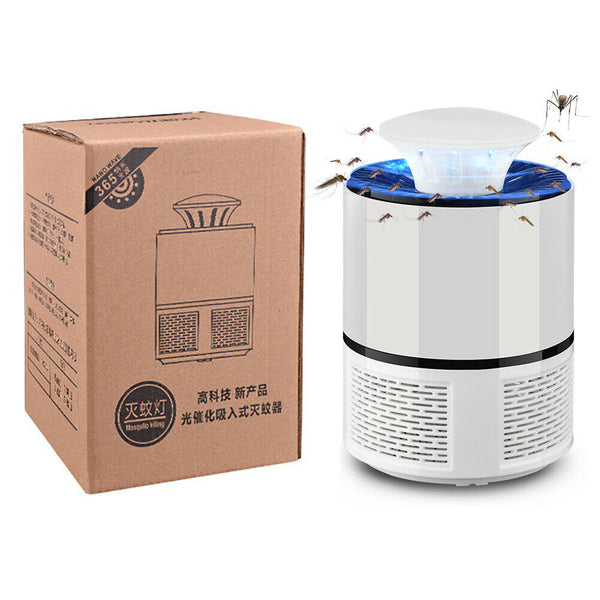 USB Mosquito Insect Killer Electric LED Light Fly Bug Zapper Trap Catcher Lamp - Lets Party