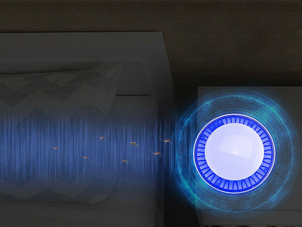 USB Mosquito Insect Killer Electric LED Light Fly Bug Zapper Trap Catcher Lamp - Lets Party