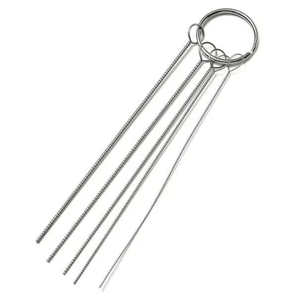 11pcs Airbrush Cleaning Needle & Brush Accessories Kit for Spray Gun Cleaner GD - Lets Party
