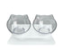 Food Bowl With Stand White Elevated Cat Dog Water Bowl Detachable Pet FeedingsGD - Lets Party