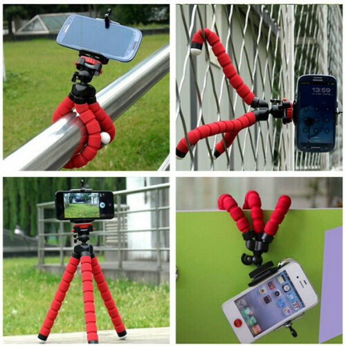 Phone Holder Camera Octopus Bracket Mini Tripod Stand Flexible For Universal - Lets Party