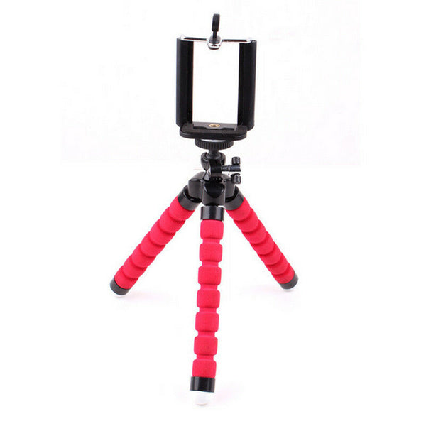 Phone Holder Camera Octopus Bracket Mini Tripod Stand Flexible For Universal - Lets Party