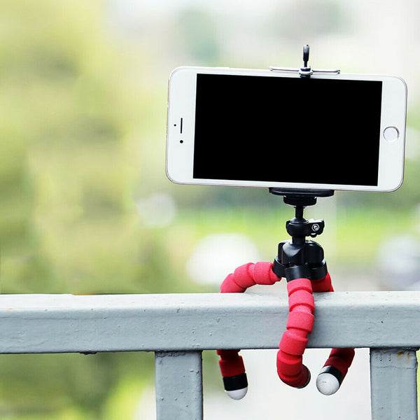 Phone Holder Camera Octopus Bracket Mini Tripod Stand Flexible For Universal - Lets Party