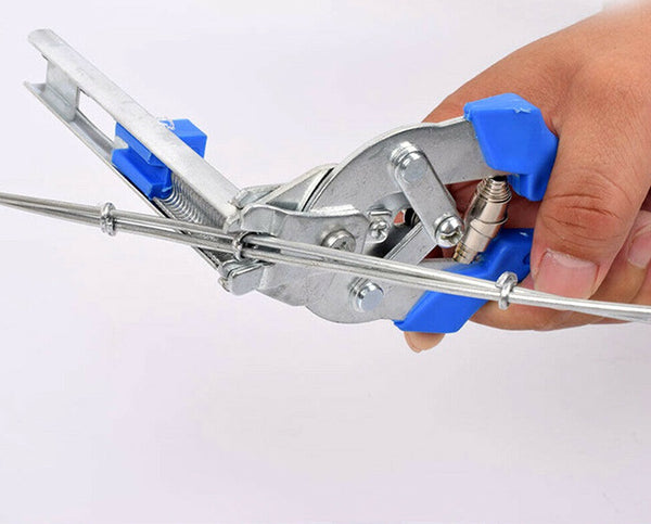 Hog Ring Plier Fencing Gun Fastener Stapler M Nailer Wire Ringer W/ 1200 Clips - Lets Party