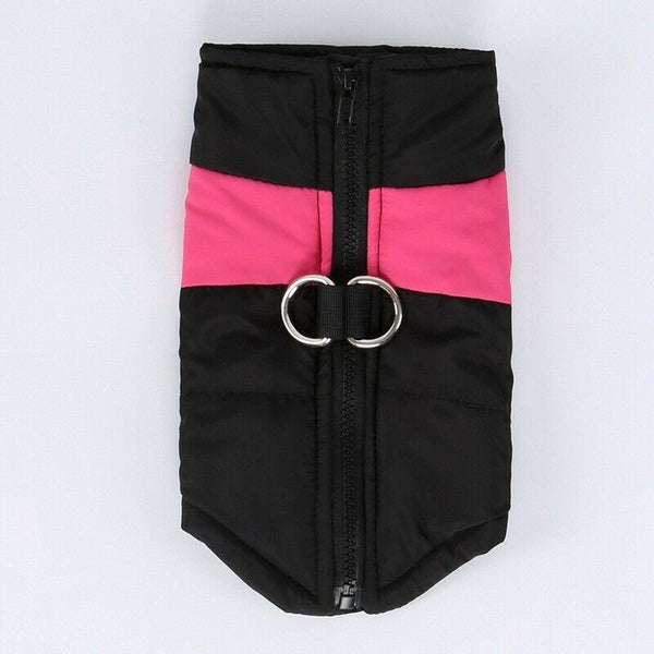 Large Dog jacket padded waterproof Pet Clothes Warm windbreaker Vest Coat Winter - Lets Party