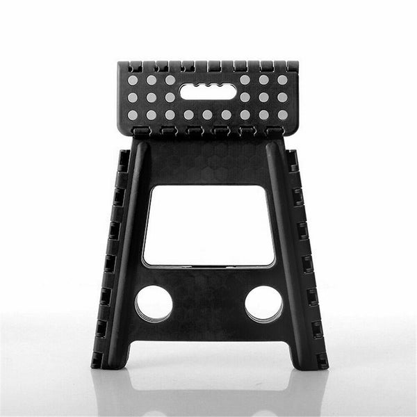22 / 39 cm Folding Step Stool Portable Plastic Foldable Chair Store Flat Outdoor - Lets Party