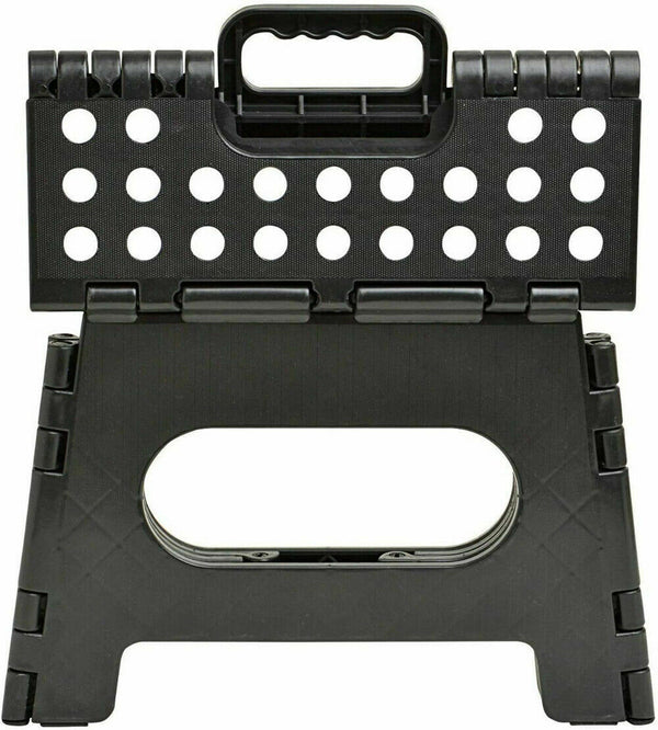 22 / 39 cm Folding Step Stool Portable Plastic Foldable Chair Store Flat Outdoor - Lets Party