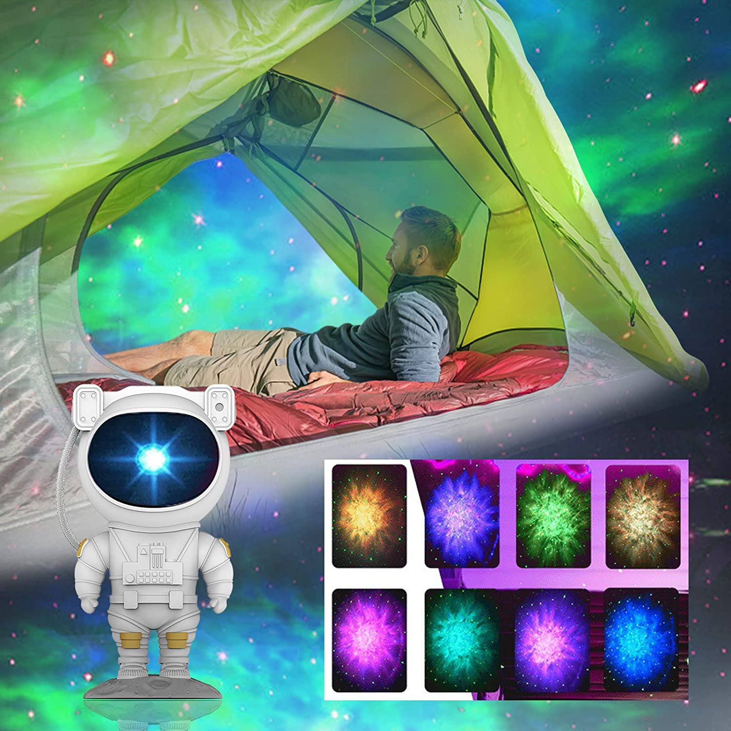 Wesly™ Astronaut Starry Space Projector Lamp - Lets Party