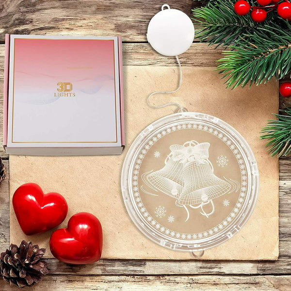 Christmas Decor Window Light Backdrop String Lights for Outdoor Indoor Window WH - Lets Party